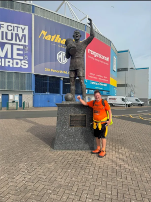 Xavier’s Walk: One Man. 92 Clubs. 92 Days. 2000 Miles. All for Football for Good.